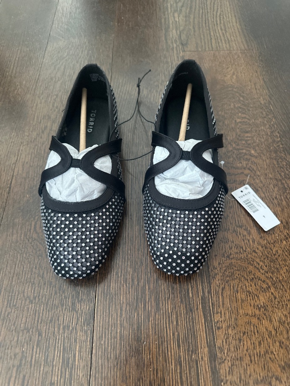 Torrid rhinestone mary jane flat